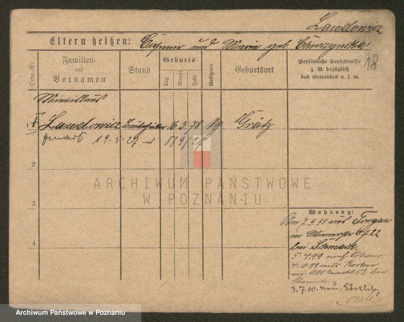 Obraz 18 z jednostki "Laudowicz - Ławnicki"