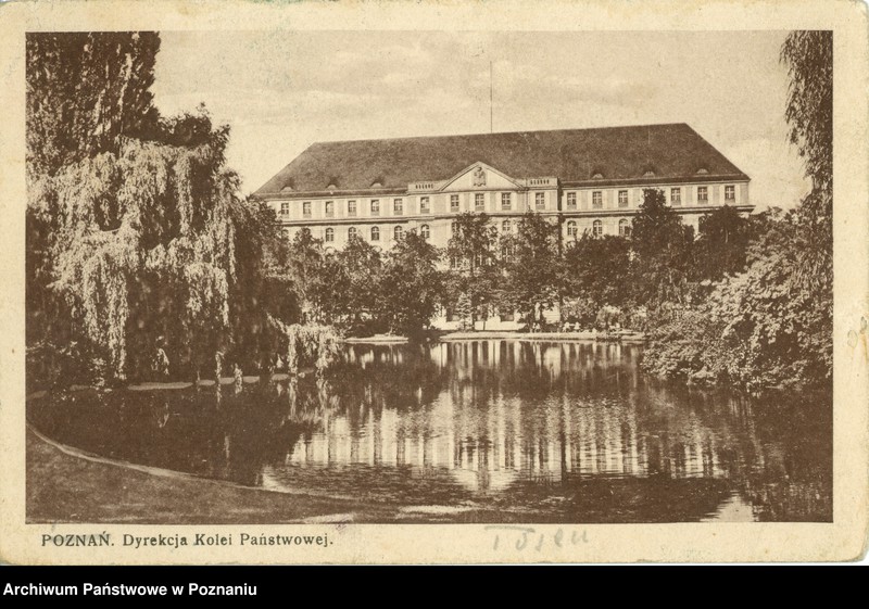 Obraz 1 z jednostki "Poznań - Dyrekcja Kolei Państwowych"