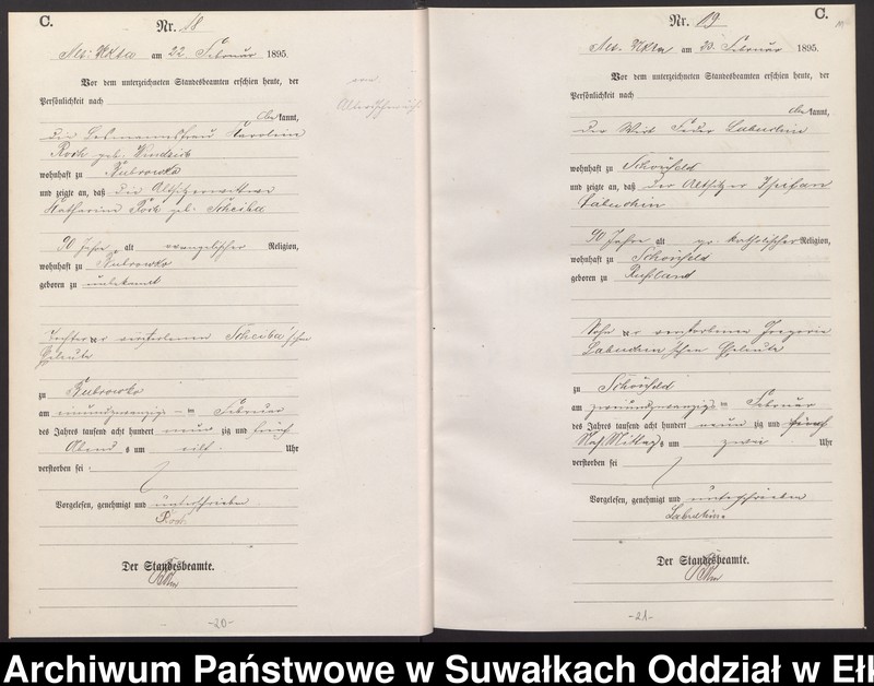 image.from.unit.number "Sterbe-Haupt-Register des Königlichen Preussischen Standes-Amtes Alt Ukta Kreis Sensburg"