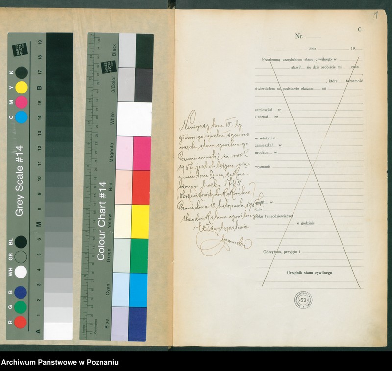 Obraz 3 z jednostki "Księga miejscowa zgonów tom IV [Rejestr główny zgonów]"