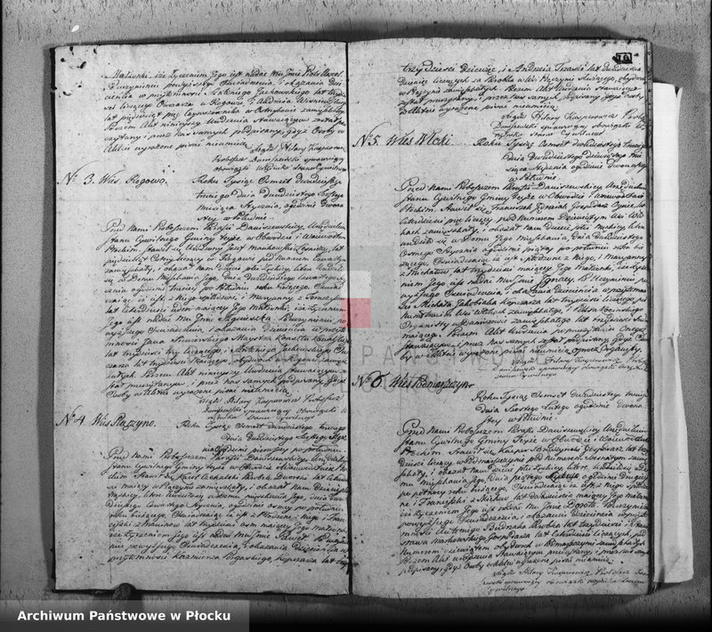 Obraz 4 z jednostki "Akta urodzeń, małżeństw i zgonów"