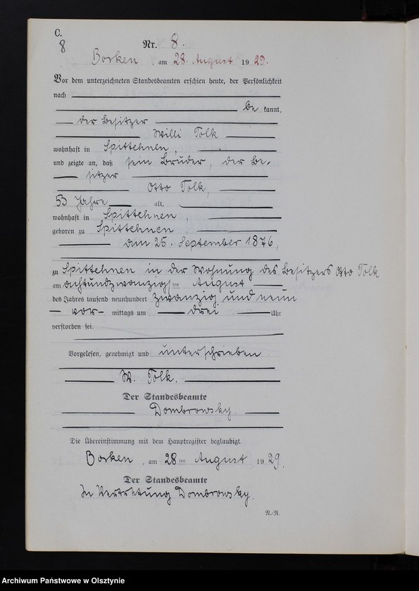image.from.unit.number "Sterbe-Neben-Register Nr 1 - 13 [ Księga zgonów - wtóropis ]"