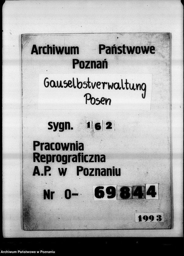 Obraz 1 z jednostki "Hauptsatzung - Hauptgeschäftsordnung."