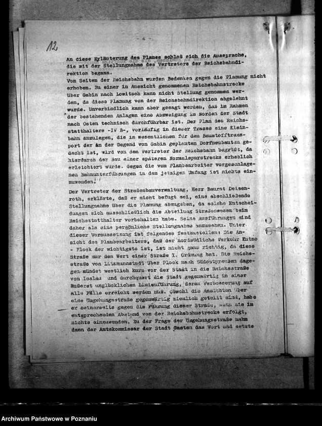 Obraz 16 z jednostki "Wirtschaftsplan Gostynin und Gąbin"