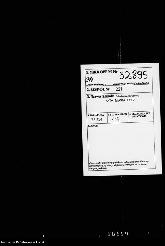 Obraz 2 z jednostki "O priobretenji lošasadej dlja razezdov vysokopostavlenych lic a takže sbrui i drugich prinadležnostej"