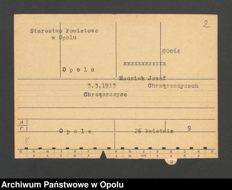 Obraz 4 z jednostki "[Glowonia Leokadia, ur. 3.6.1918 Beuthen]"