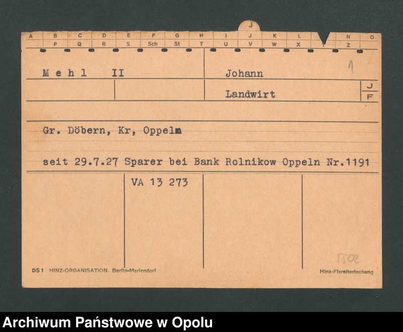 Obraz 3 z jednostki "[Mehl II Johann, Gross Döbern]"