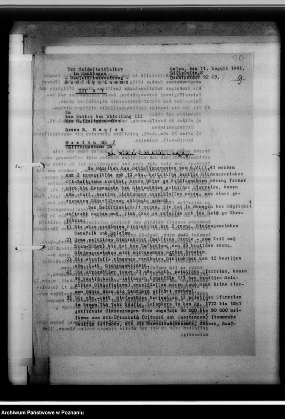 Obraz 14 z jednostki "Kirchenbücher der Umsiedler [korespondencja]"