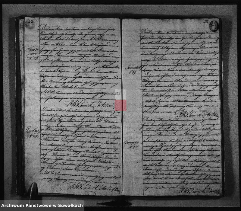 image.from.unit.number "Księga Duplikat Urodzonych, Zaślubionych Umarłych z roku 1834 Parafij Bakałarzewskiey Przeznaczona do Archiwum Hipotecznego Powiatu Dąbrowskiego"