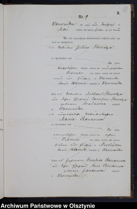 image.from.unit.number "Heiraths-Neben-Register Nr 1 -16"