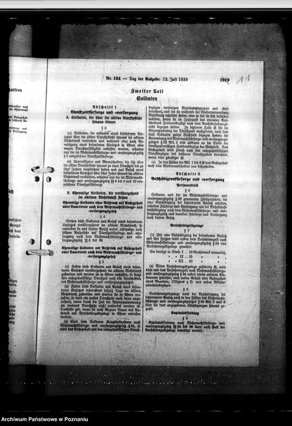 Obraz 15 z jednostki "Gesetz vom 30. 3. 36. mit Durchführungsverordnungen und Ausführungserlassen"
