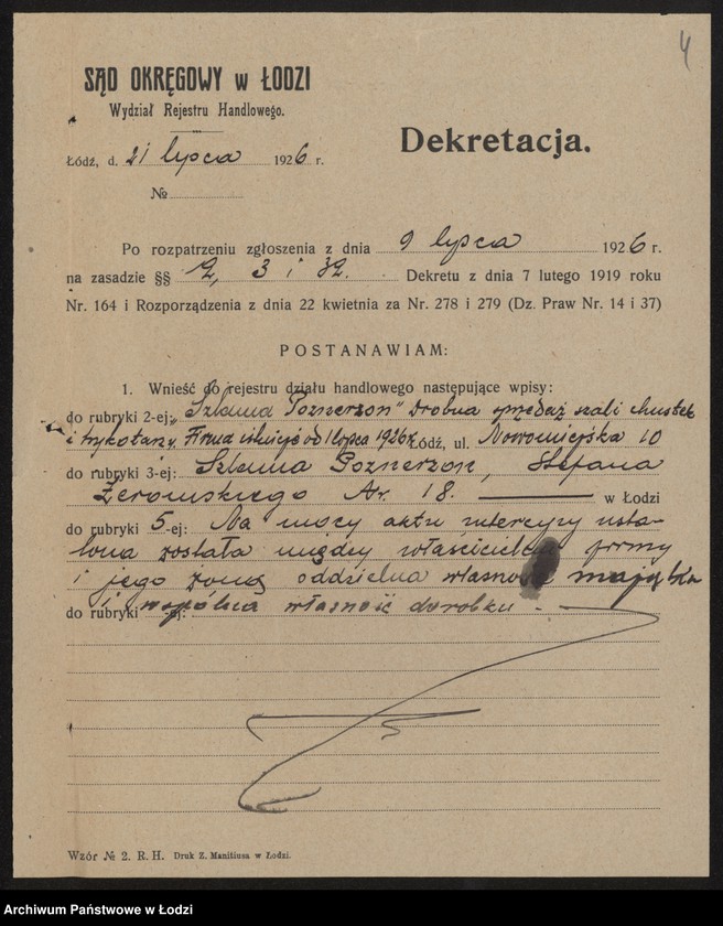 Obraz 6 z jednostki "Szlama Poznersohn – sprzedaż szali i chustek"