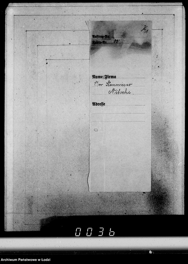 Obraz 5 z jednostki "Konto 00, Kom 1-65 [Zamówienia i rachunki za meble biurowe i sprzęty domowe]"