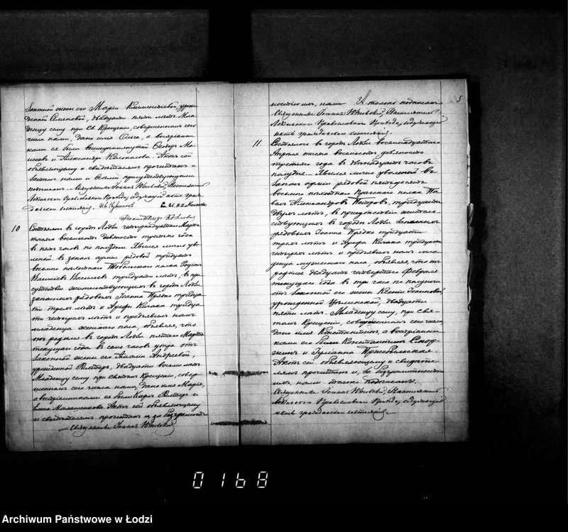 Obraz 9 z jednostki "Duplikat aktów urodzeń, małżeństw i zgonów"