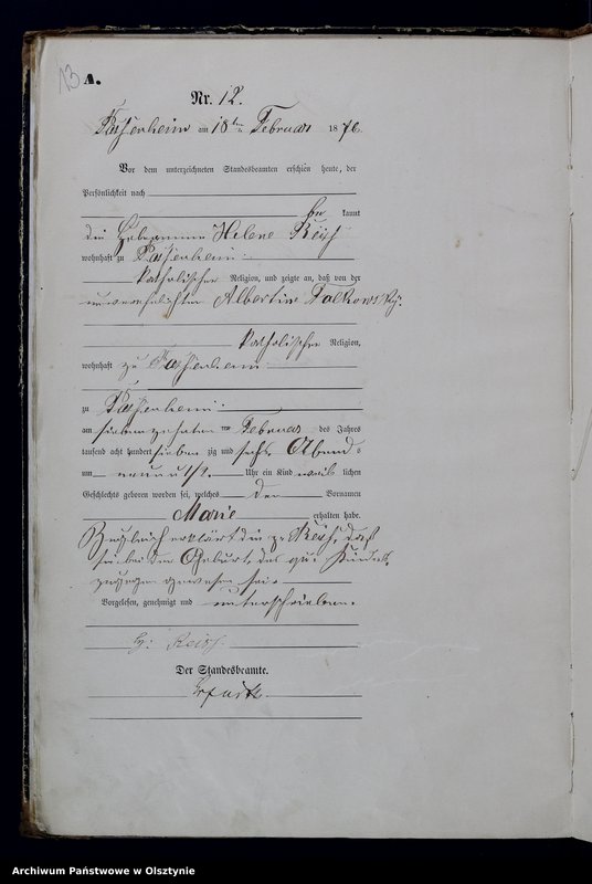 image.from.unit.number "Geburts-Haupt-Register Nr 1 - 89"