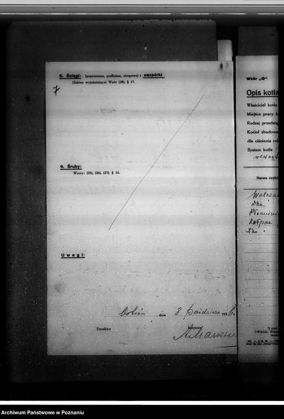 Obraz 11 z jednostki "Mleczarnia w Kobylinie własność E. Hinz nr woj. kotła 302"