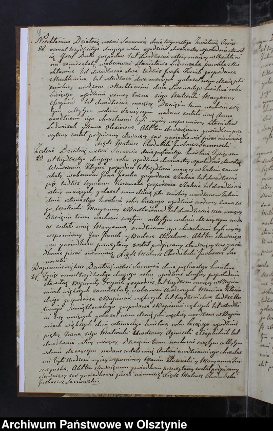 image.from.unit.number "Akta Urodzonych Zmarłych Zaślubionych w parafii Sarnowskiey w roku 1832"