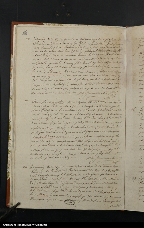 image.from.unit.number "Duplicat. Akta Stanu Cywilnego Gminy Janow, Małżeństw, Urodzenia, Zeyscia oraz y Zapowiedzi od 1 Maja 1817 do 31 Kwietnia 1818"