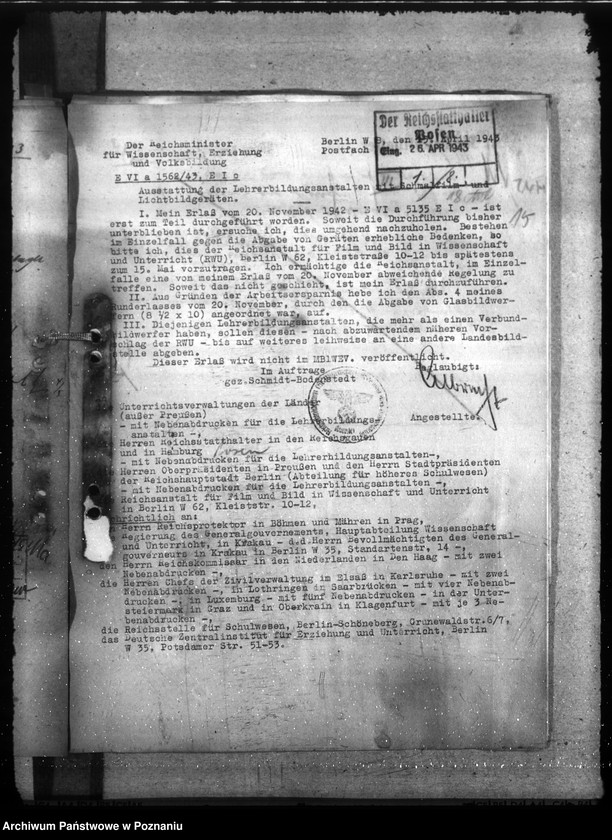 Obraz 19 z jednostki "Ausstattung mit Lehrmitteln der Lehrerbildungsanstalten"