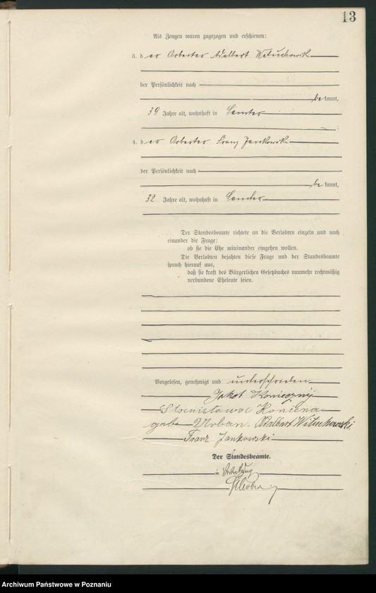Obraz 15 z jednostki "Heirats-Haupt-Register"