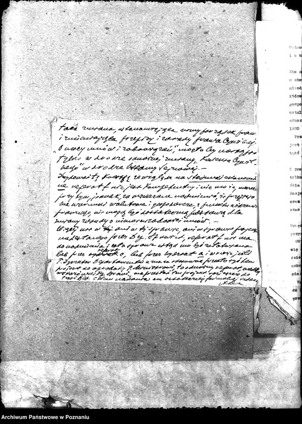 Obraz 8 z jednostki "[Projekty ustaw i rozporządzeń do Sejmu Ustawodawczego]"