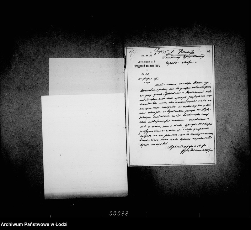 Obraz 20 z jednostki "O počinke mostov v 1895 godu"