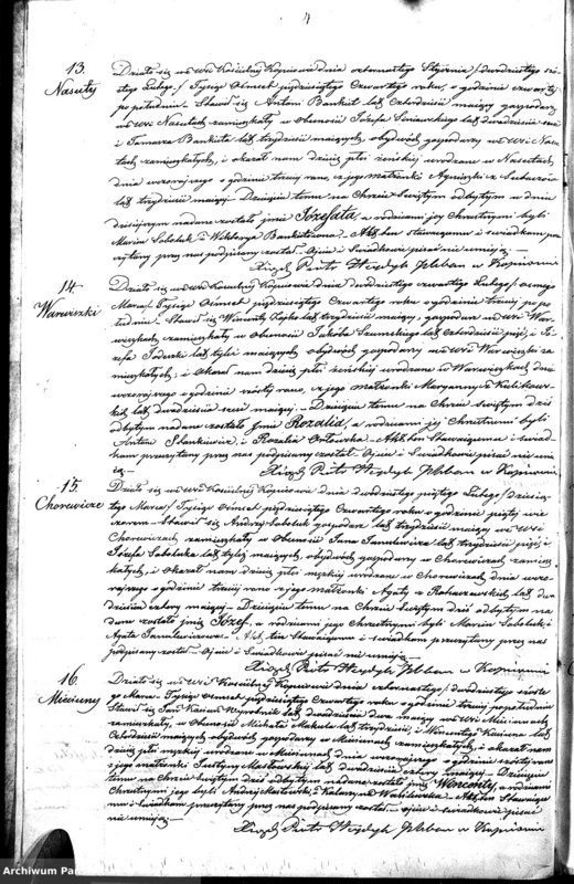 image.from.unit.number "Duplikat Aktów Urodzenia, Małżeństwa i Zeyscia Parafia Kopciowo z Roku 1854"