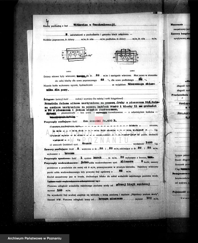 Obraz 8 z jednostki "Kolejka polna w Parzęczewie pow. jarociński własność Fischer - Mollard nr fabr 1370, nr woj. 6164"