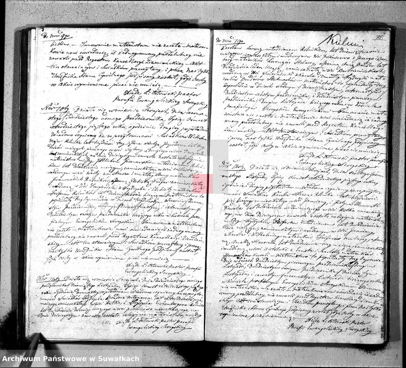 image.from.unit.number "Księga Duplikat do zapisywania aktów Urodzenia, Zaślubienia i Zeyścia w Parafii Ewangelickiey Sereyskiey w roku 1845"