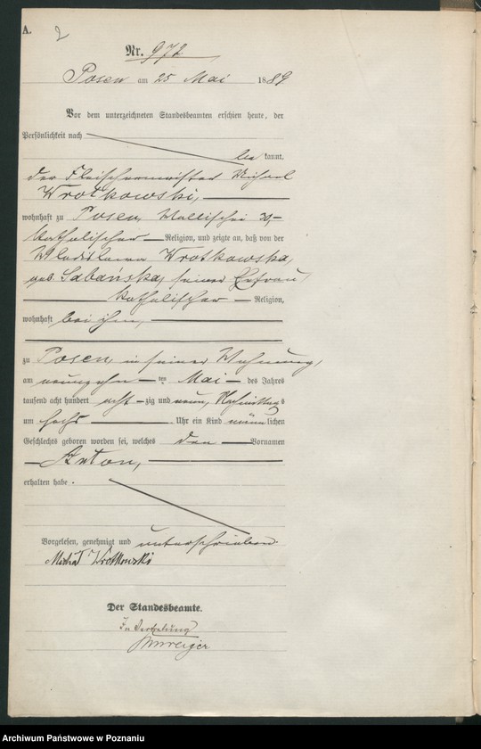 image.from.unit.number "Księga urodzeń t. III"