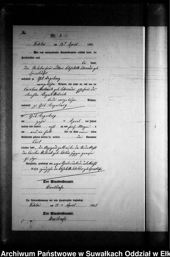 image.from.unit.number "Geburts-Neben-Register des Preussischen Standes-Amtes Kehlen Kreis Angerburg"