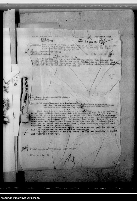 Obraz 19 z jednostki "Rosenbaum, Karl - komisarz obwodowy"