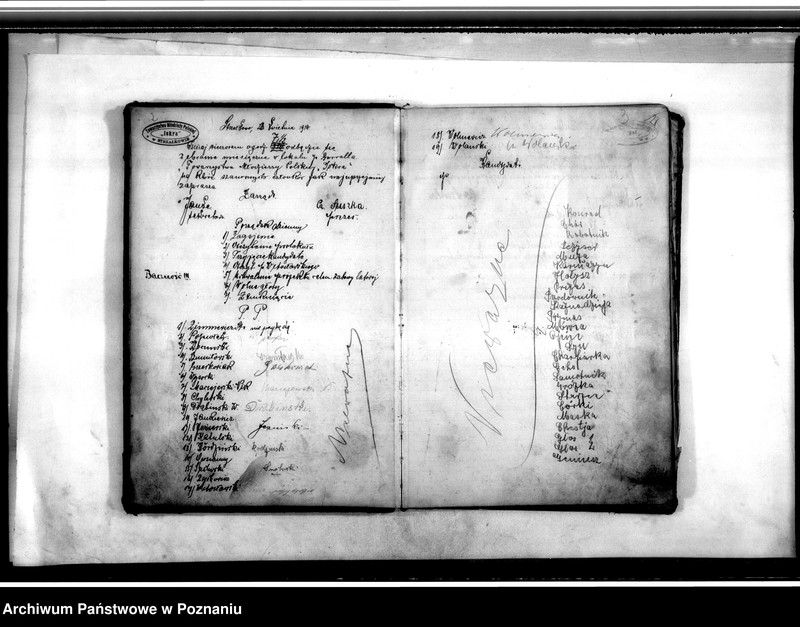 Obraz 5 z jednostki "Książka-rejestr zebrań i obecnych na nich członków Towarzystwa"