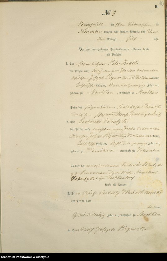 image.from.unit.number "Haupt-Heiraths-Register Nr 1 - 7"