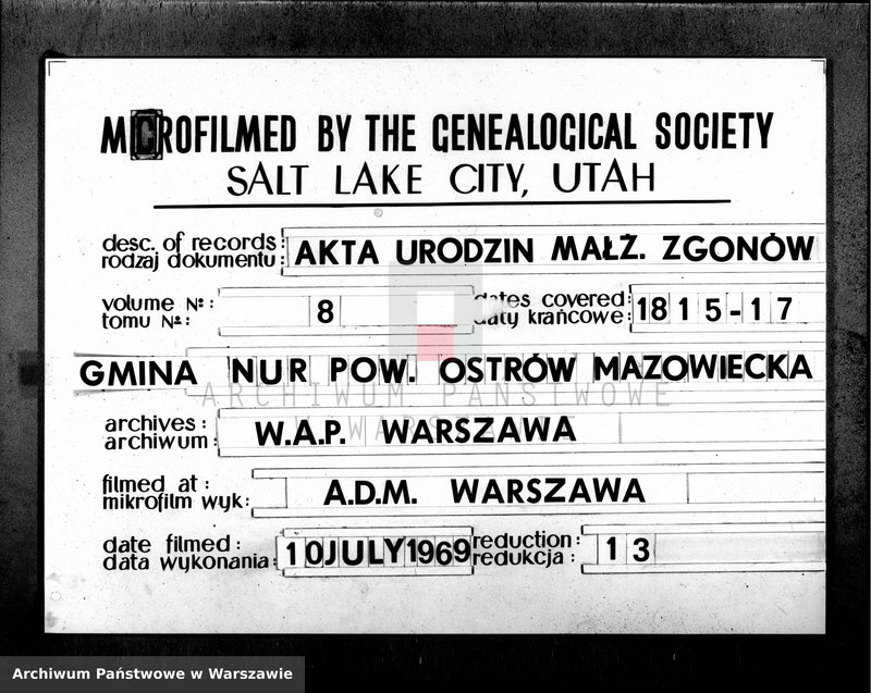 image.from.unit.number "Akta urodzeń, małżeństw, zgonów"