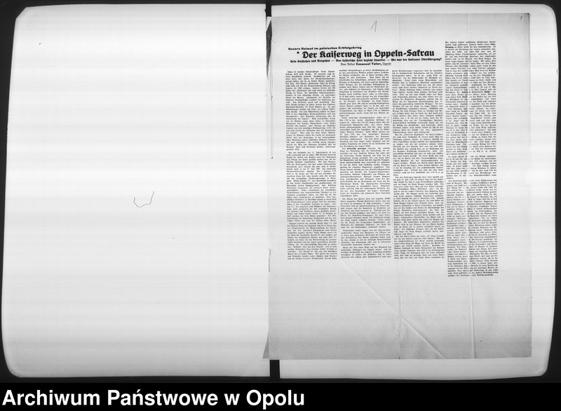 Obraz 5 z jednostki "[Wypisy z ksiąg metrykalnych parafii opolskiej, artykuły prasowe i materiały rękopismienne dotyczące historii Opola, cechów opolskich, polskiej wojny sukcesyjnej z lat 1733-1738]"