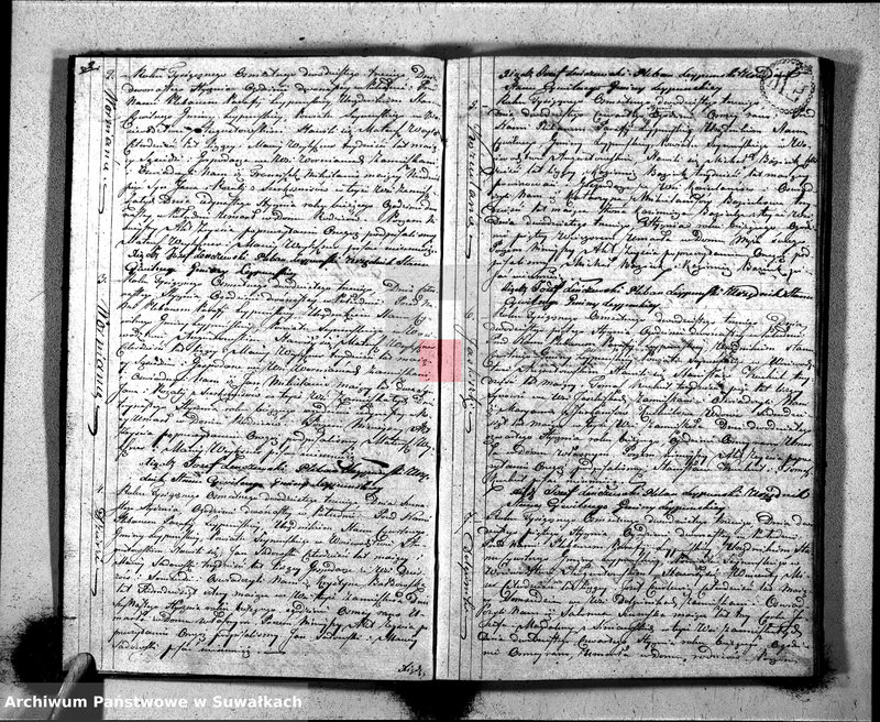 image.from.unit.number "Księga Aktów Zeyscia Gminy Leypuńskiej od 1-o Stycznia- 1823 roku"