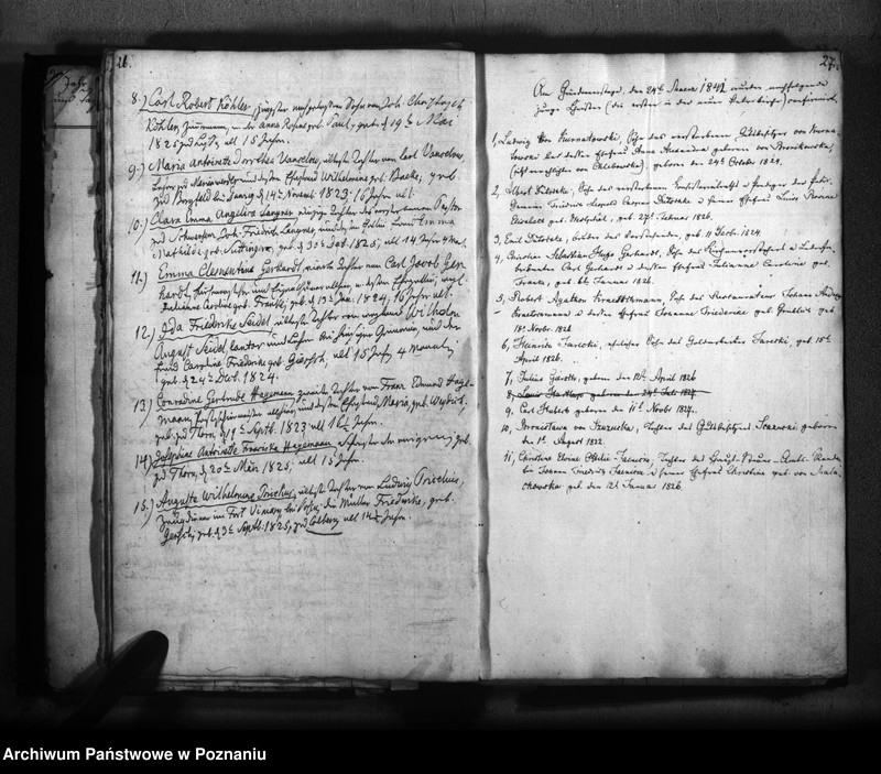 Obraz 14 z jednostki "Kirchenbuch der Geboren, Getrauten, Verstorbenen, konfirmowani"