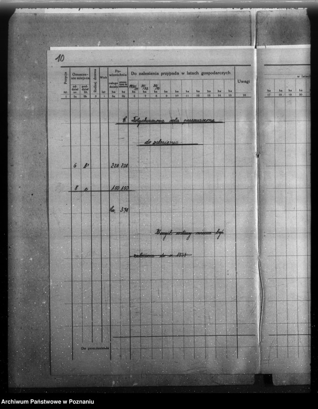 Obraz 14 z jednostki "Majątek Cieśle powiat grodziski /Nadzór nad gospodarką leśną/"