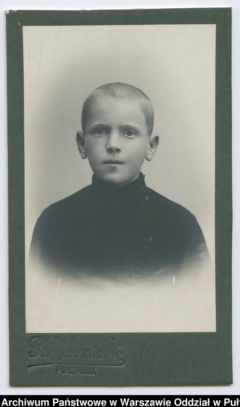 Obraz 23 z kolekcji "Chłopcy w niebieskich mundurkach... - uczniowie pułtuskiego Gimnazjum z okresu I wojny światowej"