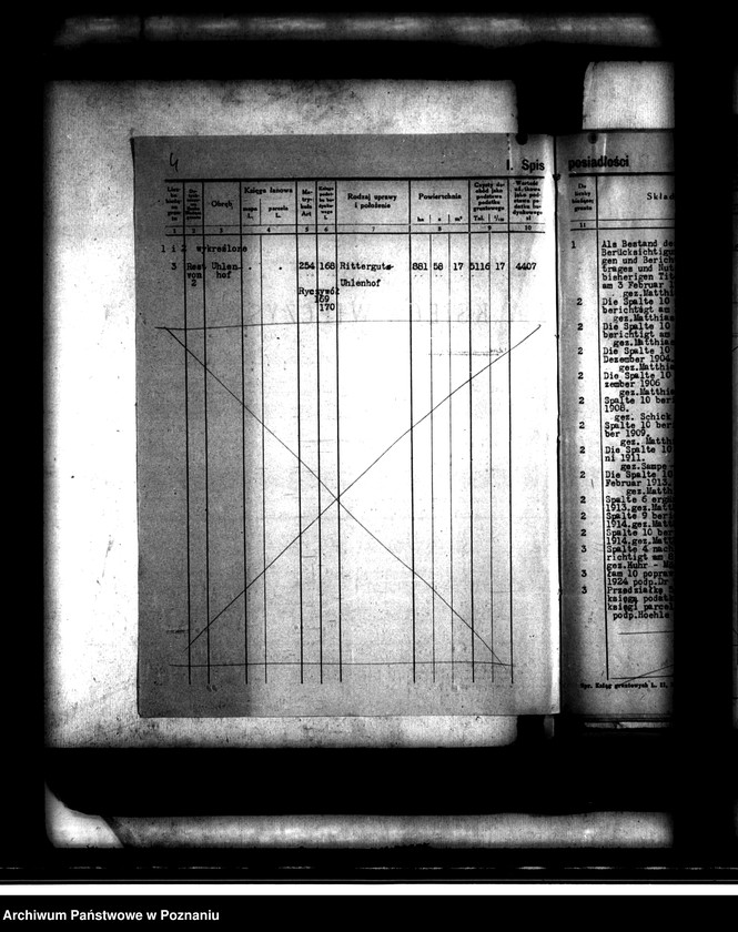 Obraz 8 z jednostki "Majątek Gorzewo powiatu obornickiego /przymusowy wykup/"