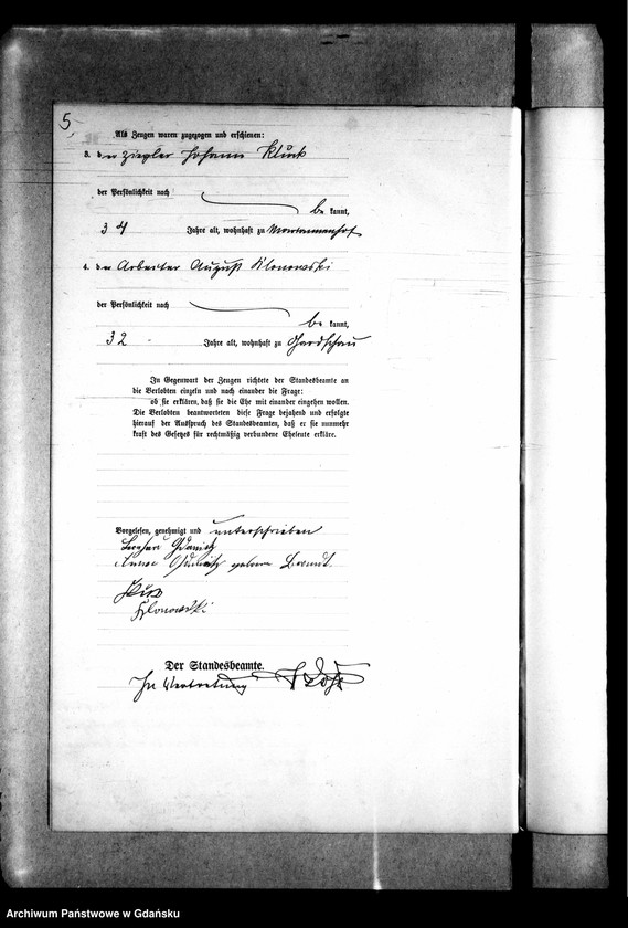 image.from.unit.number "Księga małżeństw"