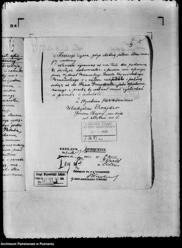 Obraz 8 z jednostki "/Sprawy personalne opinie o referentach wojskowych/"