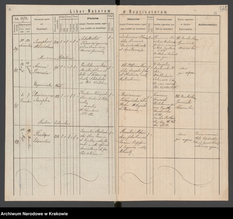 Obraz 12 z jednostki "[Księga urodzeń]"