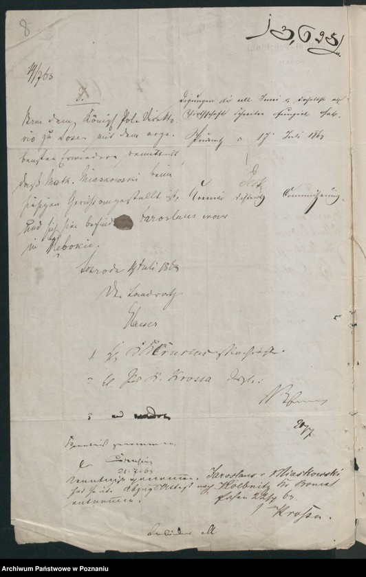 Obraz 11 z jednostki "A. betr. Ignaz von Miaskowski"