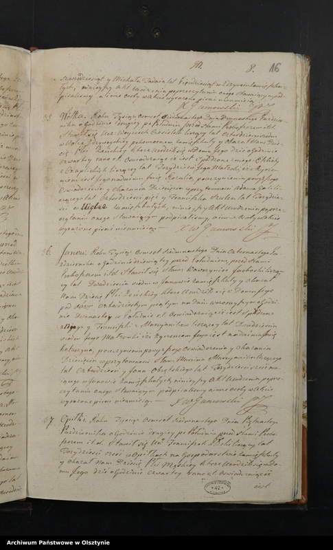 image.from.unit.number "Duplicat. Akta Stanu Cywilnego Gminy Janow, Małżeństw, Urodzenia, Zeyscia oraz y Zapowiedzi od 1 Maja 1817 do 31 Kwietnia 1818"