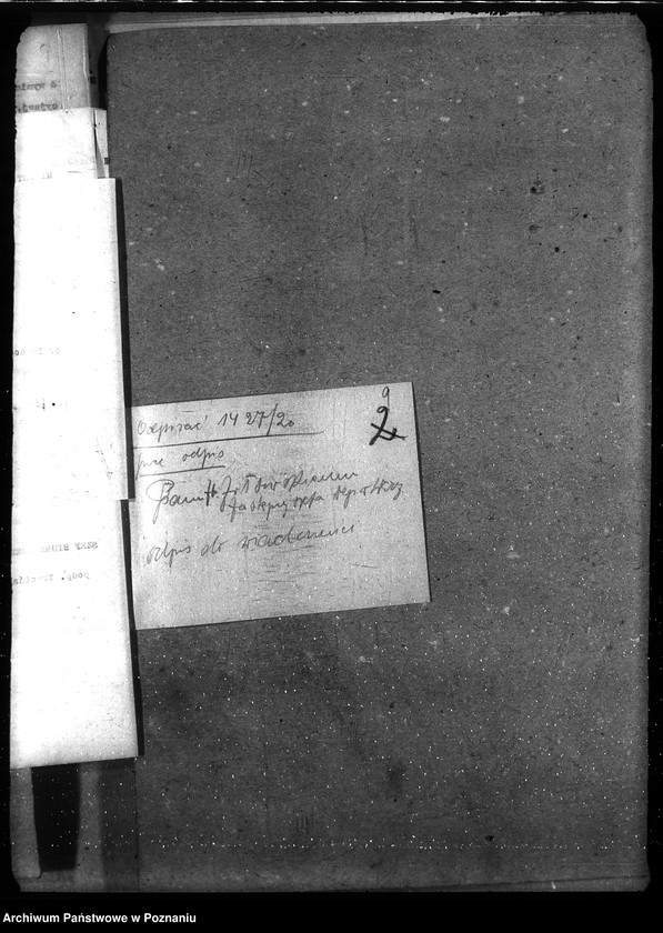 Obraz 13 z jednostki "Sprawy gospodarcze-ogólne Organizacja Ministerstwa b. Dzielnicy Pruskiej"