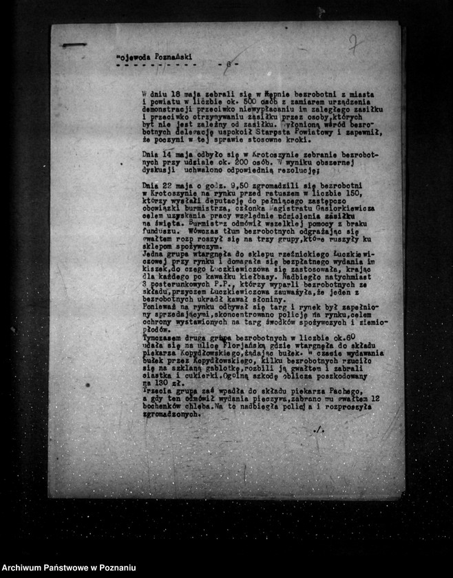 Obraz 11 z jednostki "Sprawozdania okresowe ze stanu bezpieczeństwa za miesiąc maj i czerwiec 1931 r. nr 18-19"