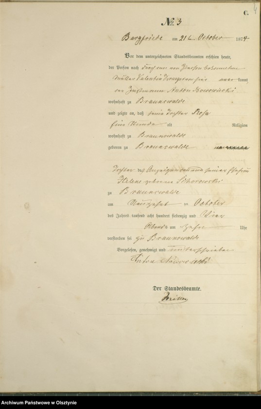 image.from.unit.number "Haupt-Sterbe-Register Nr 1 - 12"