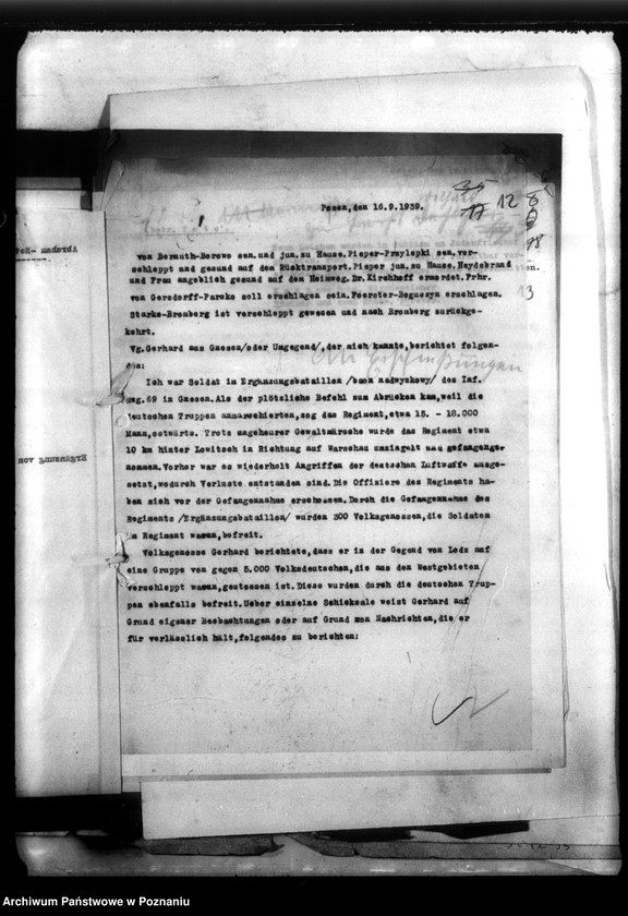 Obraz 15 z jednostki "Berichte über Verhaftungen, Misshandlungen usw."